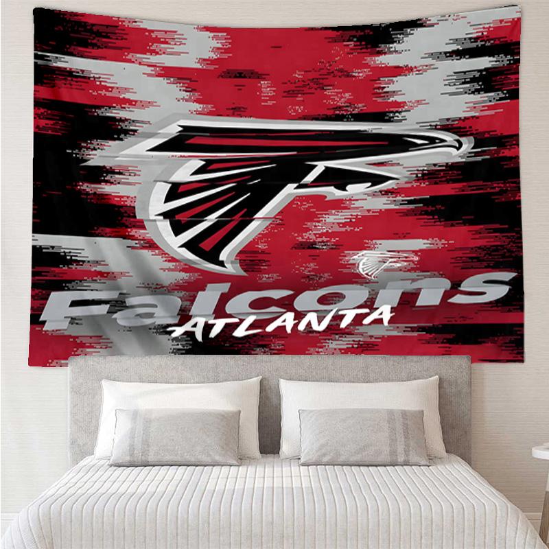 Falcons Logo Quick-Dry Tapestry Hanging for Bedroom,Livingroom, Playroom,Decor Art Room Wall Tapestry Holiday and Birthday Gifts