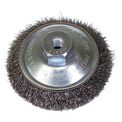 Yanase Bevel Brush, Steel Wire, 85mm, B-VKCE