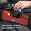 Car Seat Gap Storage Box Suede Organizer Case For Volvo V60 V40 XC90 S60 C30 XC60 V50 V70 S90 Olestar AWD XC40 S80 Auto Supplies