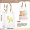 10Pcs Thank You Gift Bags With Handle Functional Thank You Gift Bags Handheld Bags for Home and Commercial Use