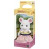 Sylvanian Families Puppe Maus ST Mark Alter 3 und Spielzeug Sylvanian Epoch "Marshmallow Girl" Ne-106 Zertifiziert, Up, Puppenhaus, Familien,