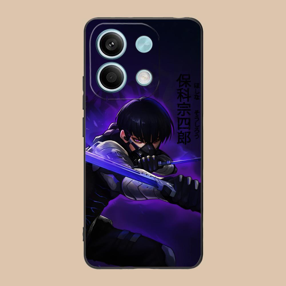 Kaiju No.8 Hoshina Soshiro Phone Case for POCO M7 M6 M5 M4 M3 X7 X6 X5 X4 X3 Pro GT 5G Colorful Printing Cover Cover Cellphones