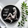 Couple Decision Coin Heads I Get Tail Tails I Get Head Decision Coin Adult Challenge Token Cheeky Decision Coin Prank Gifts for Men Women Date Night