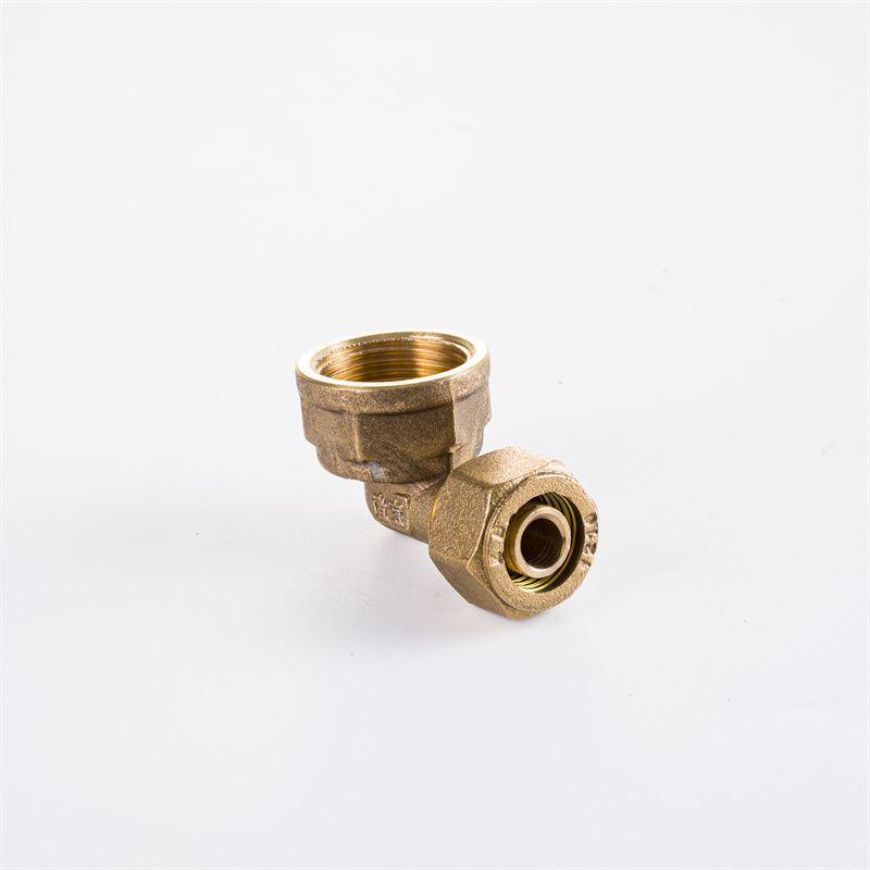 Solar Water Heater Fitting Kit: 1216 & 1620 Pipes, Aluminum-Plastic, Copper Elbows, Internal/External Threads, Tees