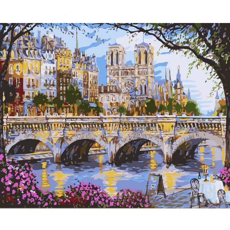 Diy Oil Painting Kit With Geometric Art For Home Decor Enthusiasts