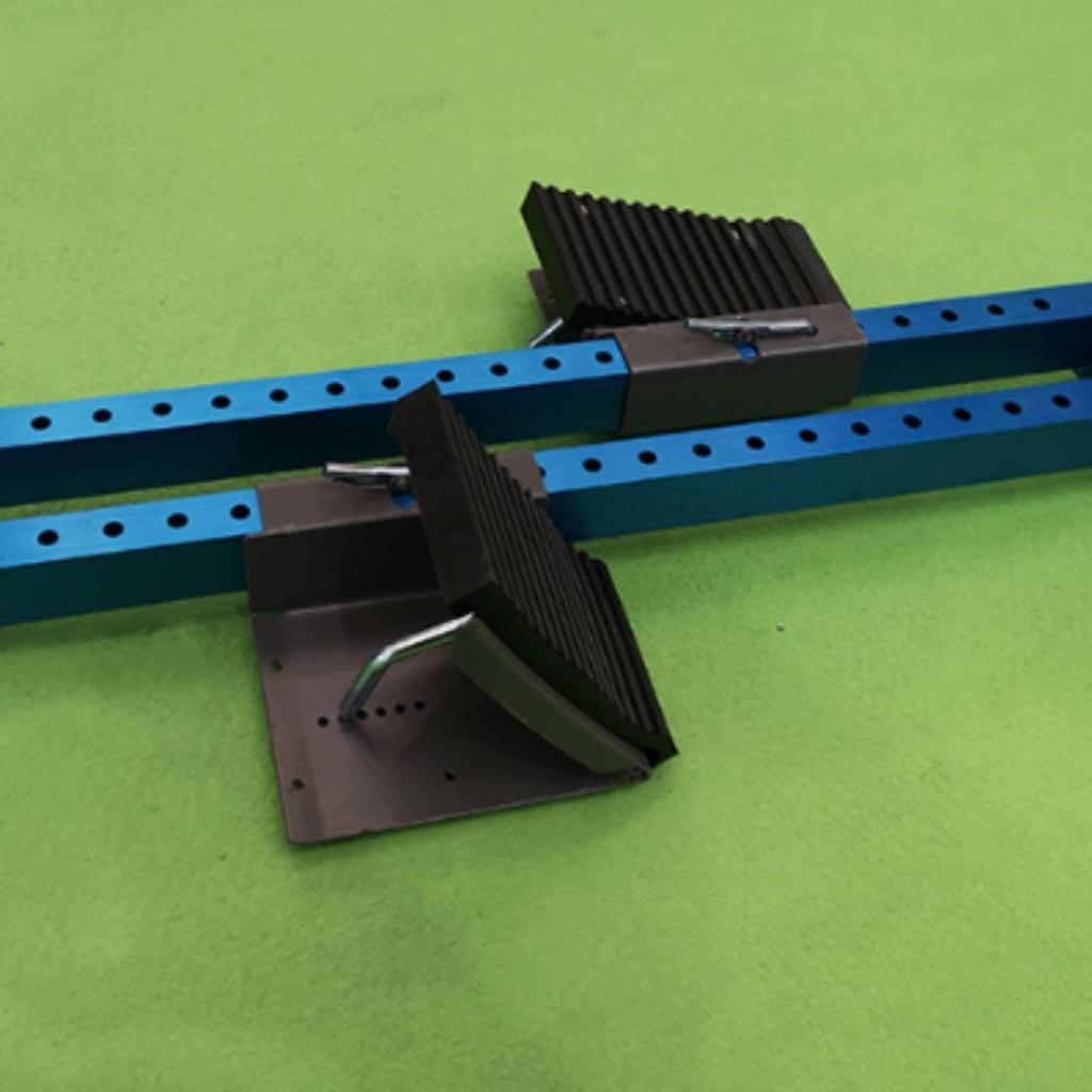 Starting Block with Adjustable Pedals Portable for Athletic Tracks, School Teams
