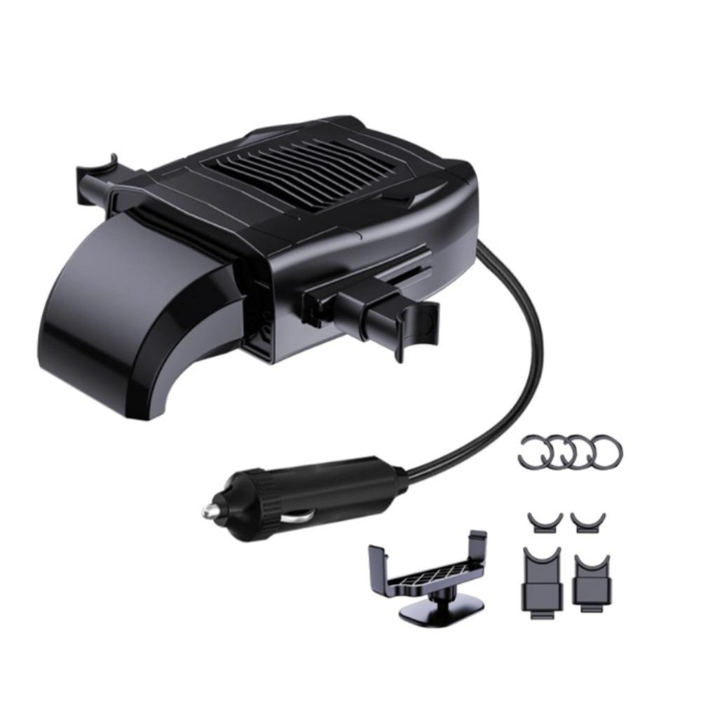 Heating Cooling Fan Electric Cooling Heating Fan Portable Space Heater  Car Cold Warm Air