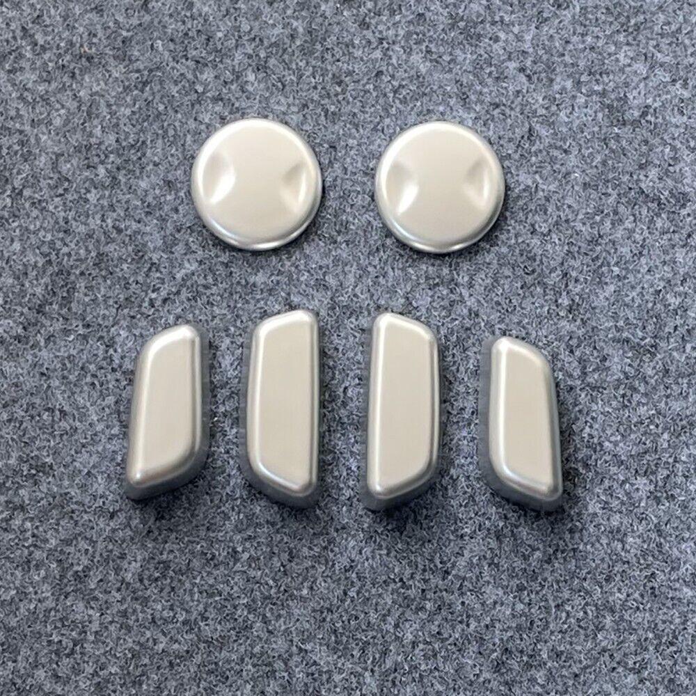 For 2023-2024 Mazda CX-50 CX-90 Seat Adjust Switch Trim Cover Chrome Matte