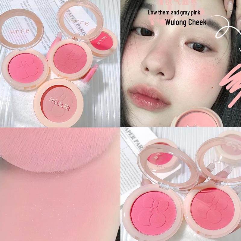 HLLR Soft Mist Matte Blush Peach - Brightening & Contouring Powder