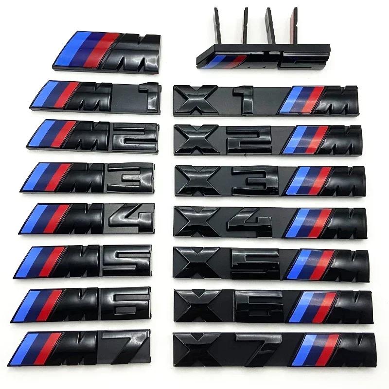 3D Car Front Grille Badge Emblem for BMW X1 X2 X3 X4 X5 X6 F48 G01 E84 E83 F39 F10 F30 G11 G07 G86 G80 E60 E46 Accessories Decor