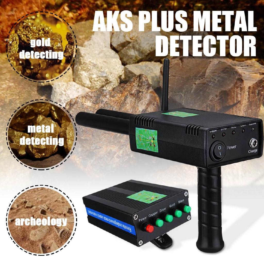 1000~1600mAh 20M 12V upgrade Detektor kovů pro dobrodružství zlato stříbro diamant Detektor Venkovní hloubka podzemní AKS 3D detektor kovů