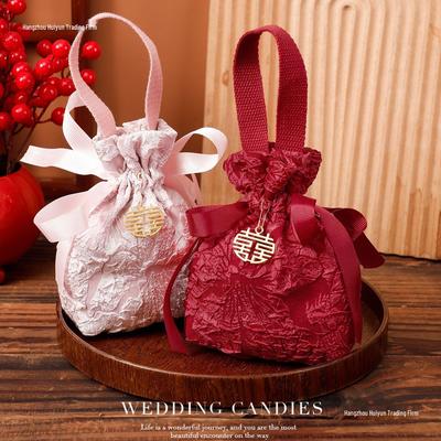 Wedding Candy Box and Bag Set - Fold-Free Favor for Engagements