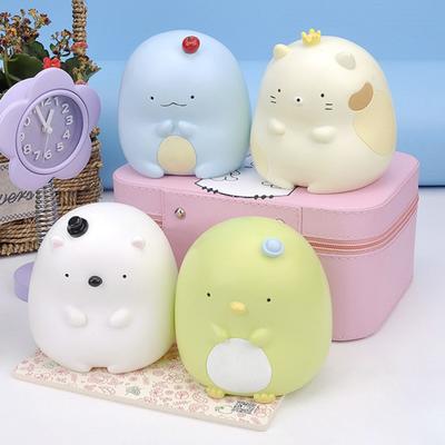 Caihezhi Niedliches Anime-Sumikko-Gurashi-Modell, Spielzeug-Sparschwein, Aufbewahrungstank, Heimdekoration