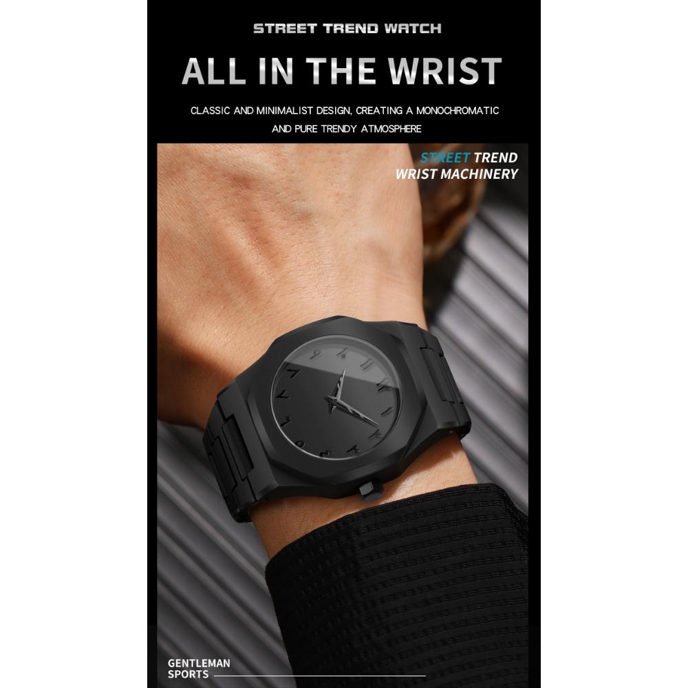 BINBOND Men's Luxury Quartz Wristwatch Waterproof Sport Fashion Casual Business Watch For Men Top Brand Men's Watches