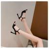Fashion Design Buckle Strap Modern Womens Sandals Fashion Summer High Heels Sexy Peep Toe Nightclub Stripper Shoes Wedding Shoes Bride