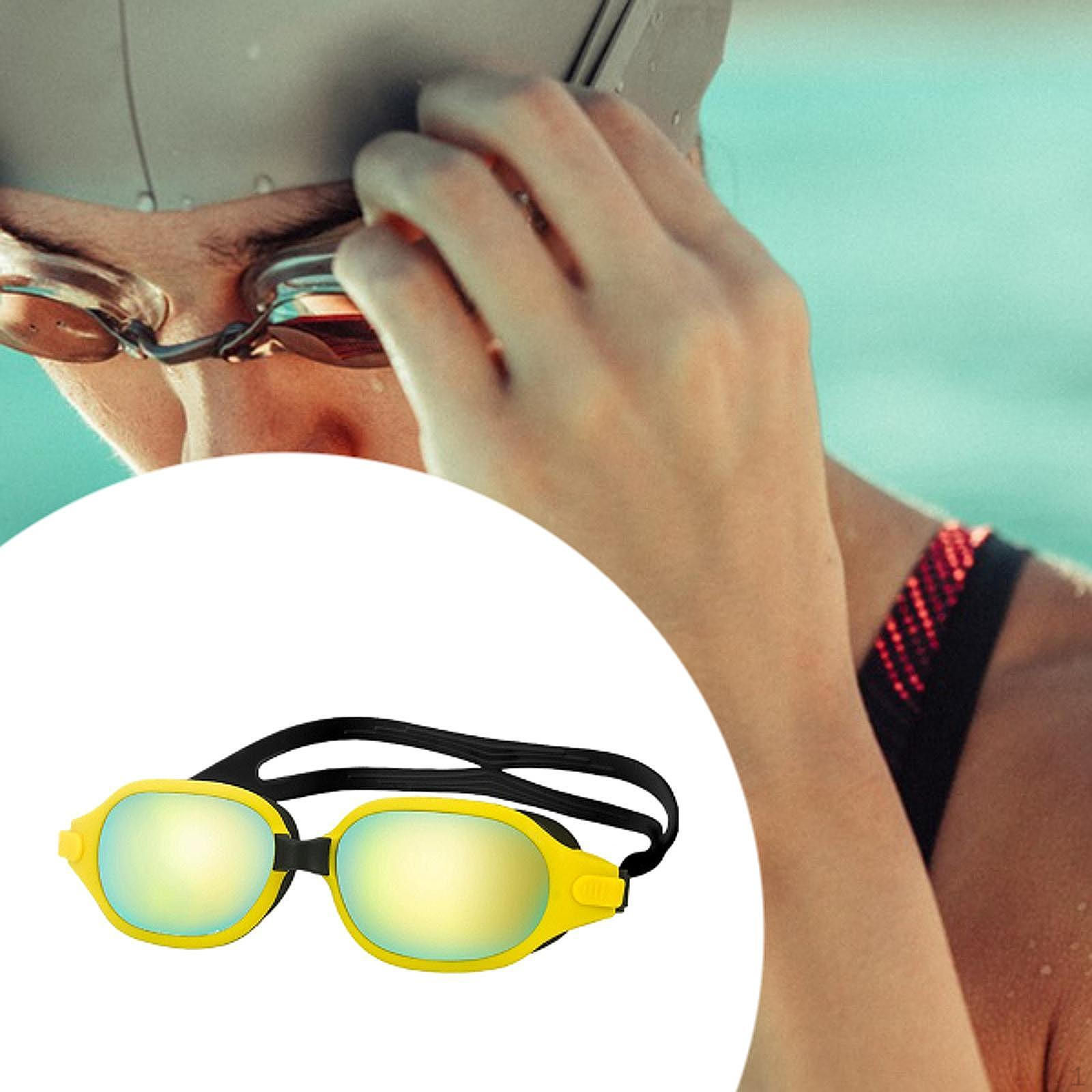 

Advanced Swim Goggles for Enhanced Vision And Comfort жовтий