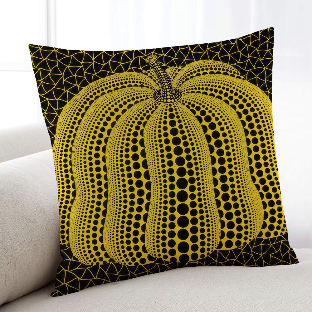 

Арт К-Кусама Ю-Яёй Тыква Чехол на подушку Домашнее Постельное белье Диван Гостиная Наволочка Простой Мягкий для кожи Чехол на подушку 12x12Inch