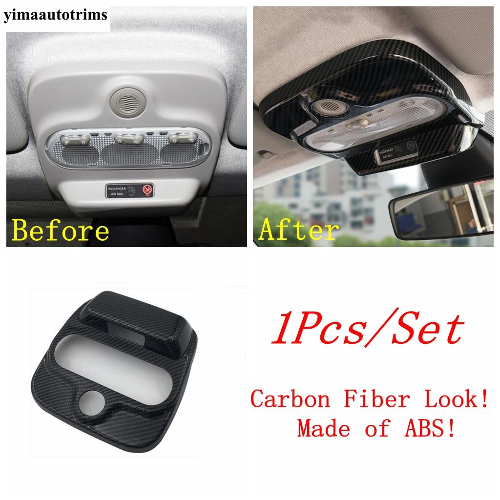 Dashboard Gear Panel Reading Light Handle Bowl Window Lift Cover Trim For Smart 453 Fortwo 2015 -  Carbon Fiber Accessories