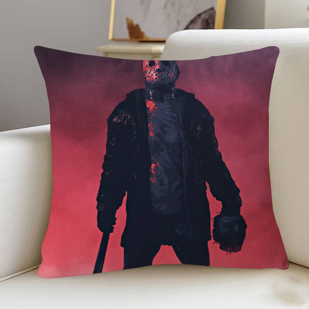 

F-Friday The 13th Pillow Anime Pillow Sofa Bed Head Pillow Cover Cushion Cover 45x45 Cm Fashion 12x12Inch