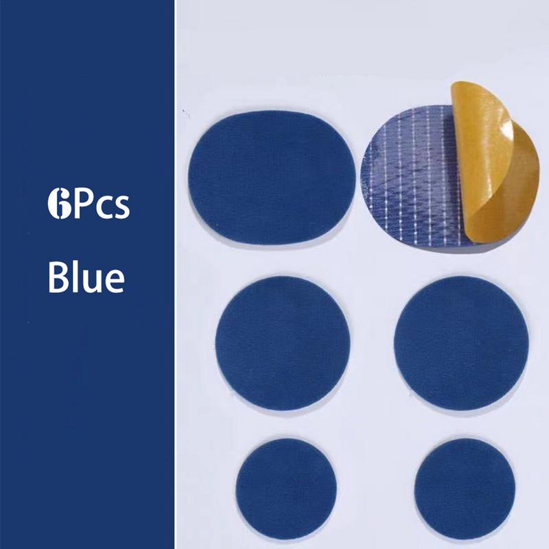 6pcs/set Heel Wear Repair Shoe Patch Stickers Unisex Anti-Wear Heel Foot Care Tools Pad Inserts Sneakers Protector