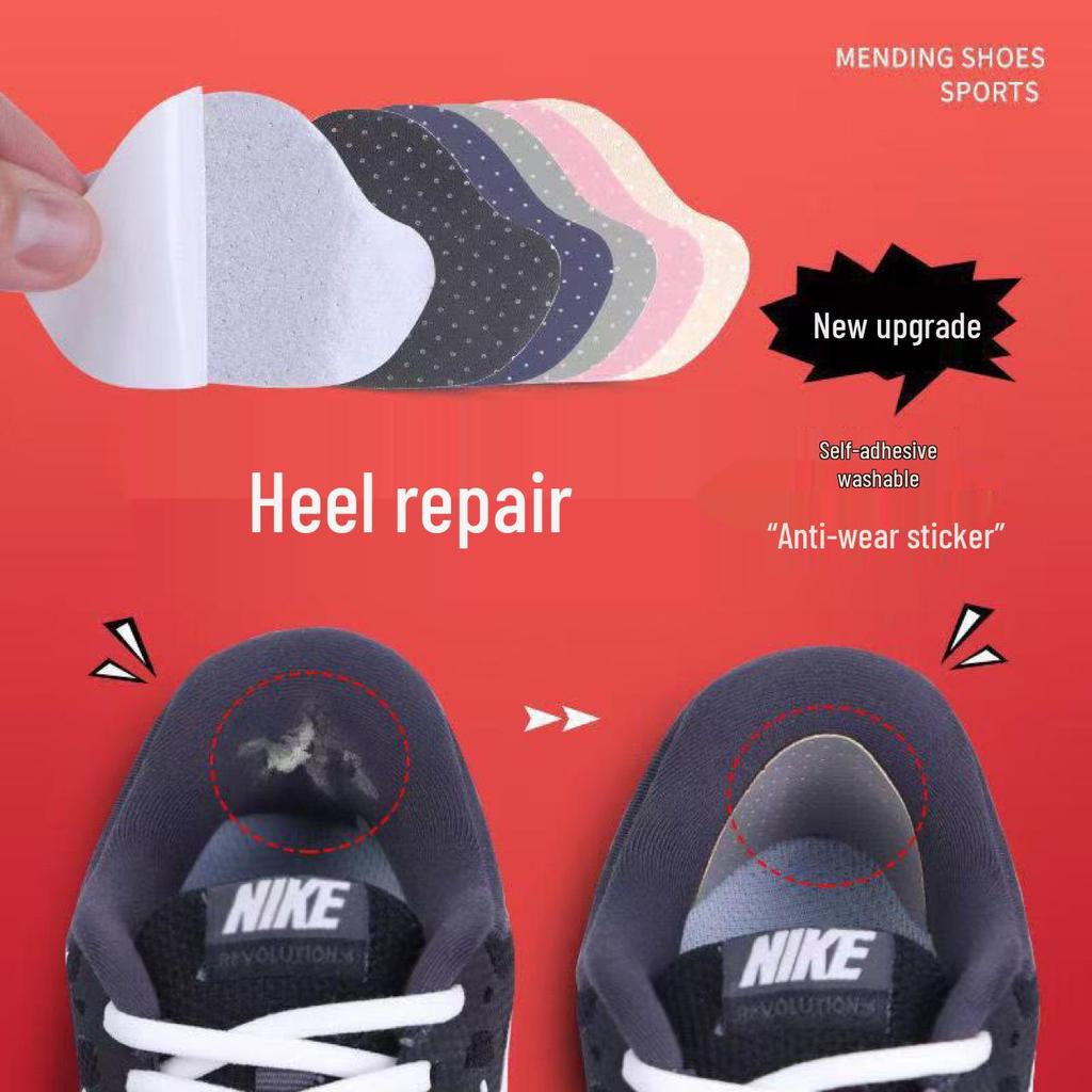 Shoe Heel & Mesh Repair Patches: Self-Adhesive, Anti-Blister Solutions for Sneakers and Sports Shoes