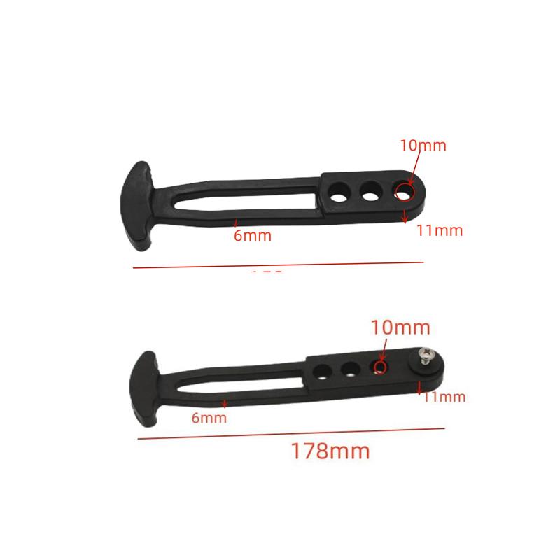 Marine Boat Telescoping Ladder Lock Strap Adjustable Wear-resistant Rubber Boarding Ladder Fixed Belt for Sailing Use