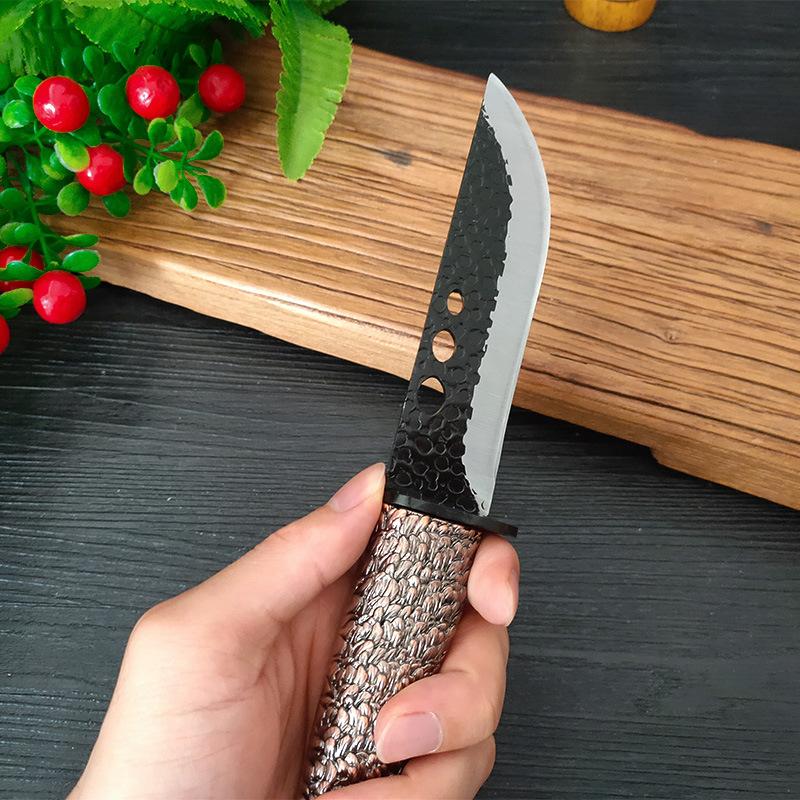 Forged Boning Knife Kitchen Meat Fruit Cutter Outdoor Barbecue Fishing Knife Chef Cooking Tools