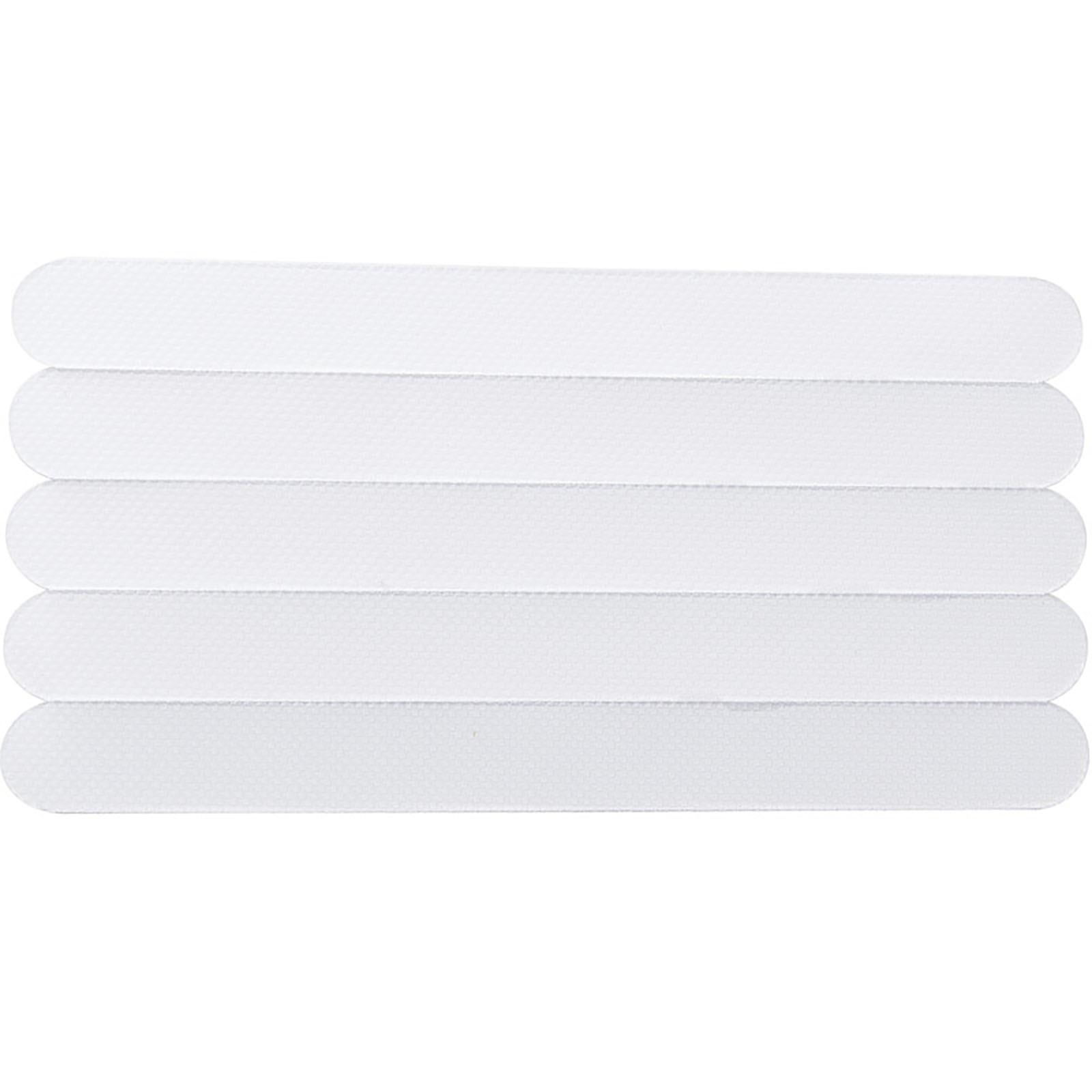 

(SU)Новый противоскользящий коврик для ванной, лестницы, ванной комнаты, самоклеящаяся противоскользящая лента One size белый