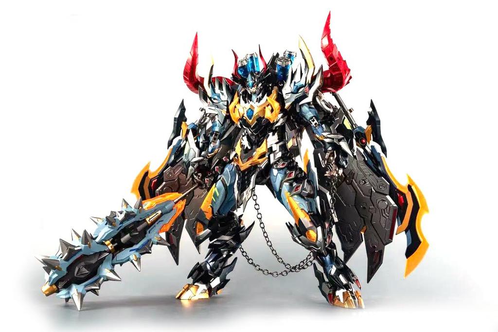 MOTOR NUCLEAR MNQ XH07 Earth Demon Heavenly ABS Alloy Painted Movable Figure Star, Saint, Gyumaoh, &