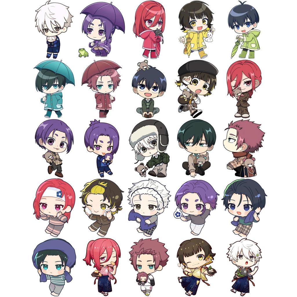 50/100/200Pcs Anime Blue Prison Graffiti Stickers, Waterproof Suitcase, Guitar, Phone, Skateboard Stickers, Decorations