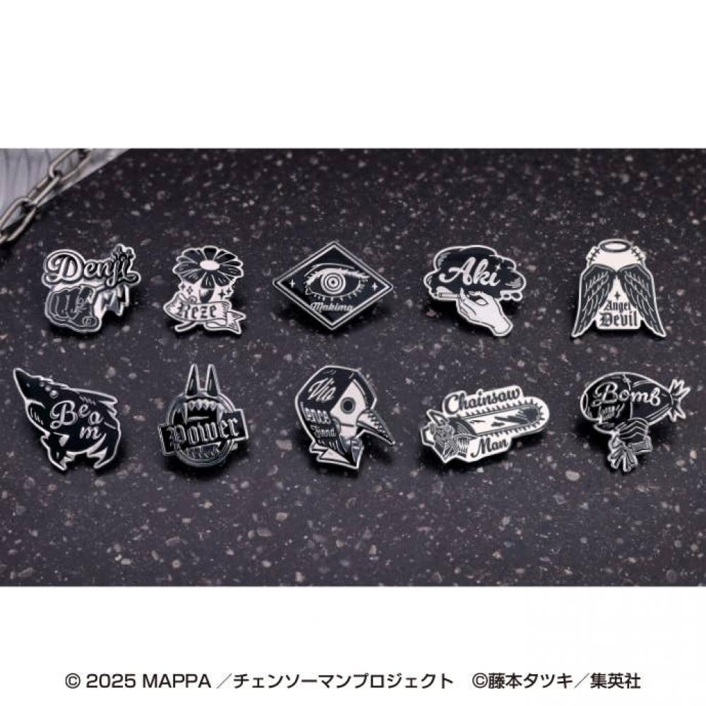 

Chainsaw Man Chainsaw Man Reze Chapter Motif Design Pins 1 Box 10pcs