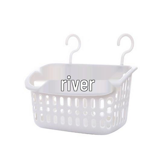 

Пластиковая подвесная корзина для хранения для кухни и ванной комнаты