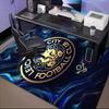 Fc Crest Design Printed Office Carpet Chair Cushion  Entryway Rug, Rugs for Living Room, Bedroom Christmas Gifts