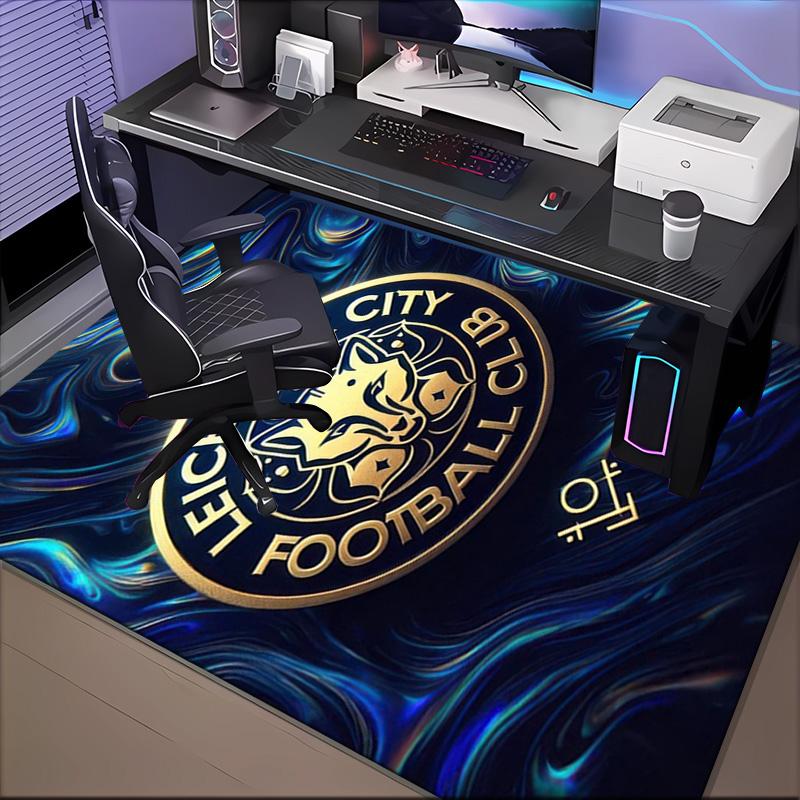 Fc Crest Design Printed Office Carpet Chair Cushion  Entryway Rug, Rugs for Living Room, Bedroom Christmas Gifts