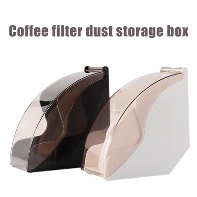 Coffee Filter Holder With Lid, Suitable For Cone-shaped Coffee Filters