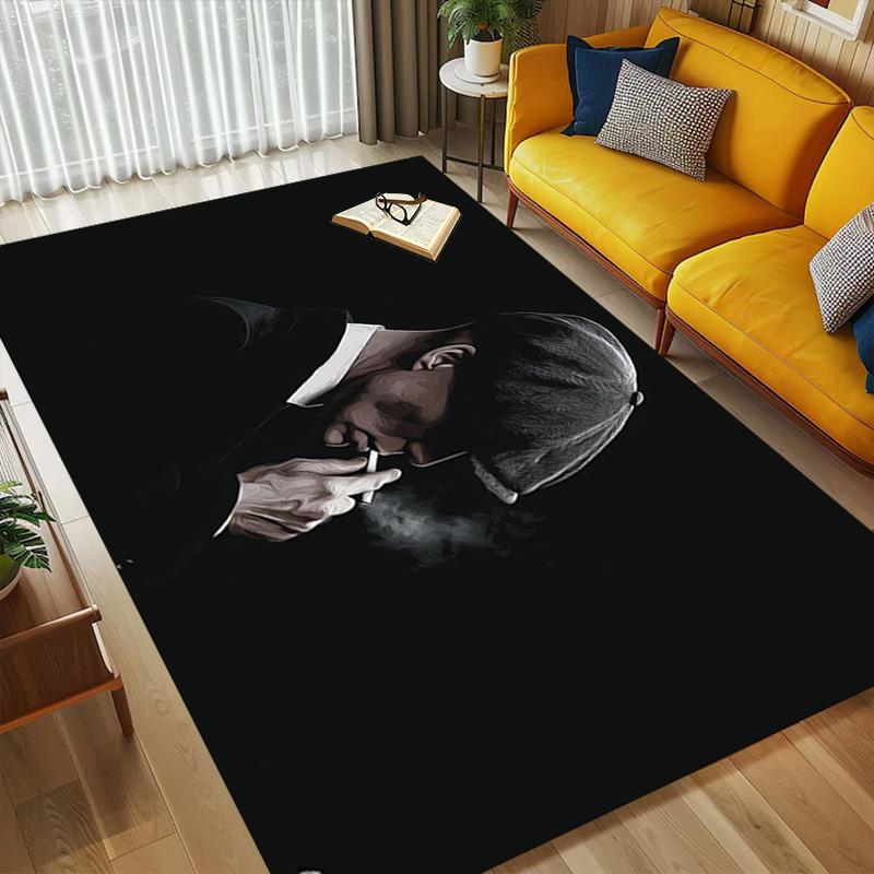 Night Walk Living Room Nonslip Area Rug Soft Carpet For Bedroom Game Playroom Sofa Office Home Decor Doormat Christmas Gift C929107