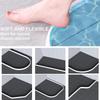Tira Retenedora de Agua de Silicona Autoadhesiva Flexible de 1m Tope de Agua Barrera de Agua de Goma Impermeable Plegable Umbral de Ducha