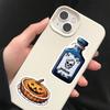 50PCS Halloween Potion Bottle Stickers Holiday-themed Painted Graffiti Mugs Phones Notebooks Luggage Decor Waterproof Stickers