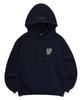 Urban Age Logo Point Over Hoodie Navy