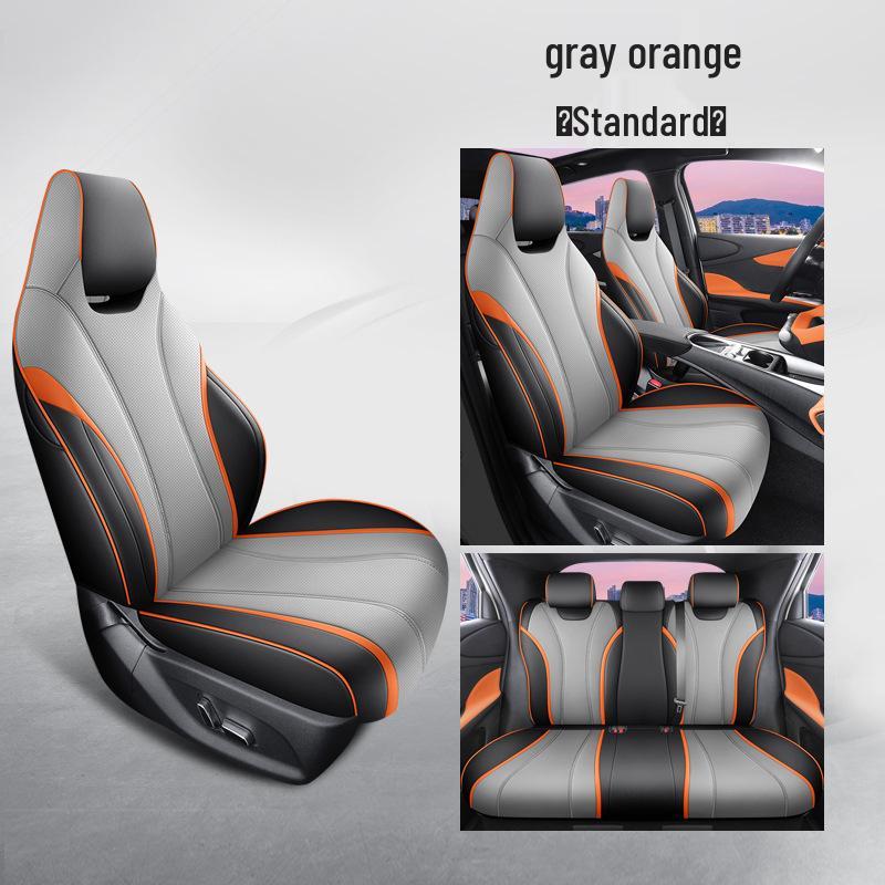 BYD Dolphin Leather Car Seat Cushion - All-Season, Universal Fit
