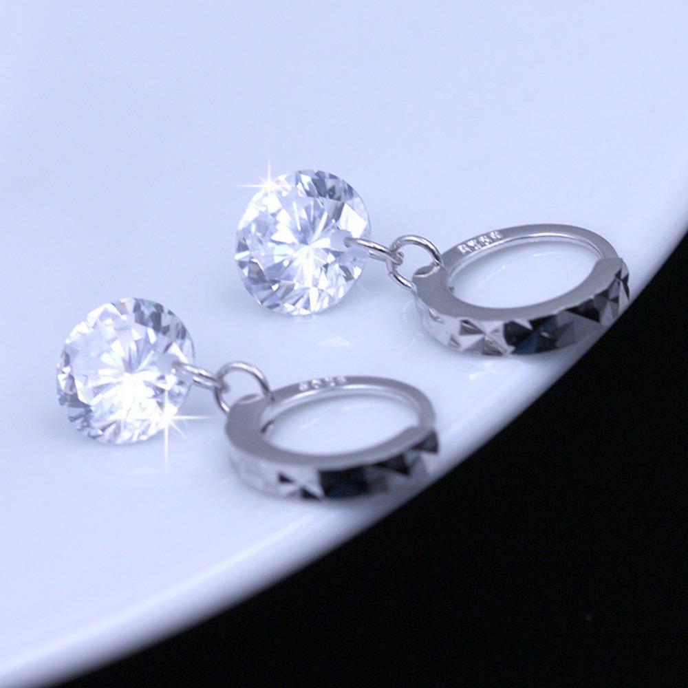 Natural Vermiculite Earrings Temperament New Personality Earrings