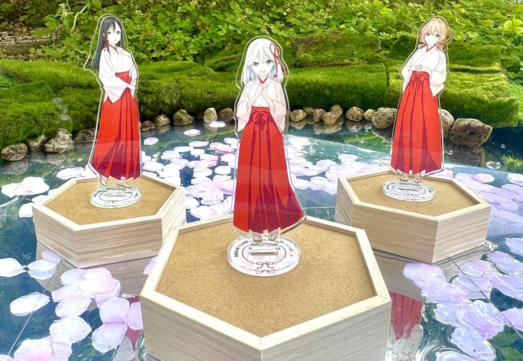 Amakami-san's Matchmaking Amakami Asahime Acrylic Stand, with Charm Charm, JiHAN Entertainment Department Original