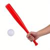 2pcs/Set Plastic Baseball Bat With Ball 17.7inches Baseball Bat For Beginner Baseball Player Outdoor Sports Game Backyard ZSY
