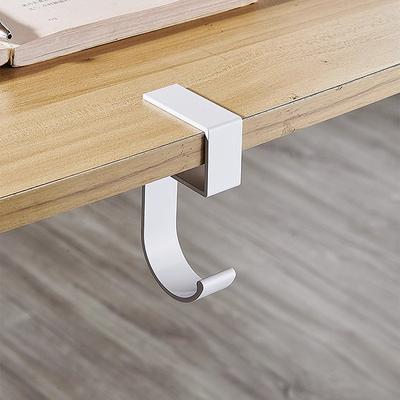 5 Shaped Table Edge Hook Student Desk Side Hanging Bag Removable Office Handbag Holders Table Hooks Office Desk Organizer