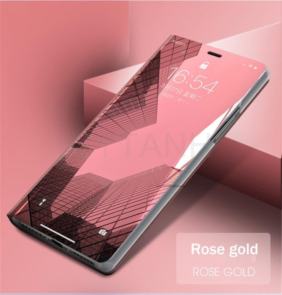Luxury Smart Mirror View Flip Case For Huawei Honor X6 Shell original on HonorX6 X 6 VNE-LX1 VNE-LX2 Leather Mobile Phone Cover