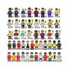 48PCS Soccer Players Mini Figure Building Blocks Kids Toys