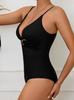 1011 European and American new one-piece swimsuit women's swimsuit swimsuit simple sports bikini bikini