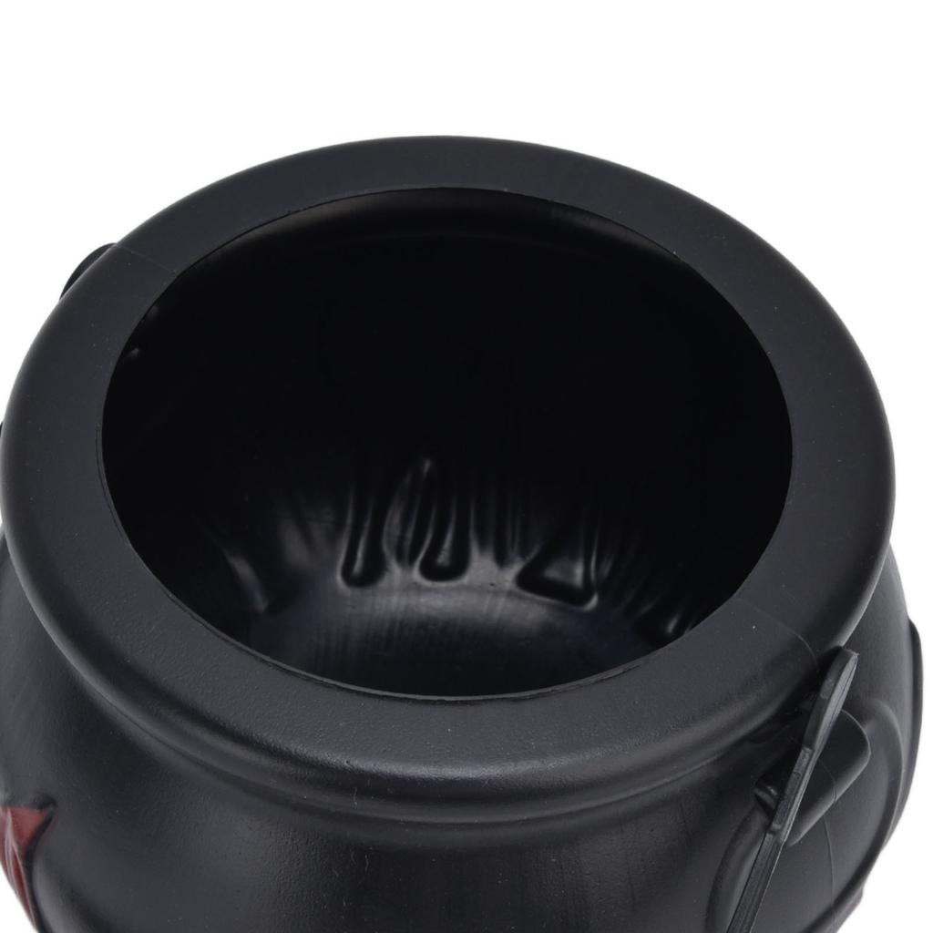 Halloween Witch Pot Smoke Machine Mist Maker Fogger with Color Changing LED Light Party Prop