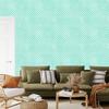 Mint Stars Wallpaper, Clear Detail for Living Room and Bedroom 50x1000