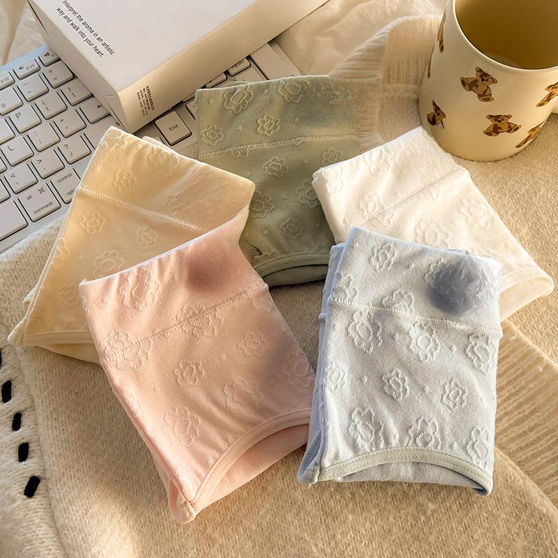 5A Antibacterial Baby Cotton Skin Friendly High Waisted Underwear Comfortable Underwear Cotton Triangle Panties